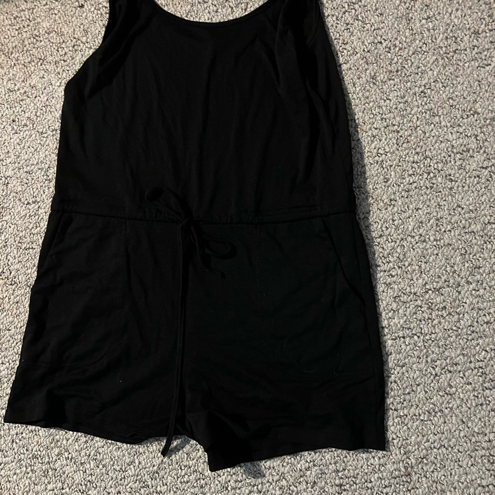 Black Sleeveless Jumpsuit